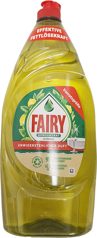 Fairy citron – koncentrát na ruční mytí nádobí | 900ml