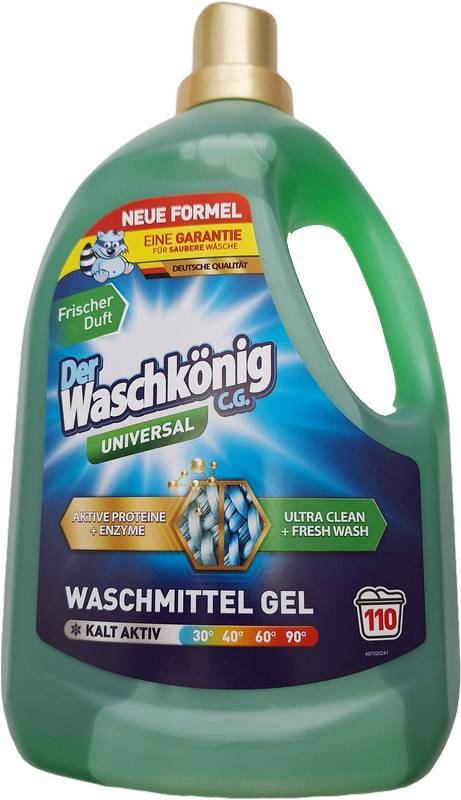 Waschkonig Universal – prací gel | 110 praní, 3,305L